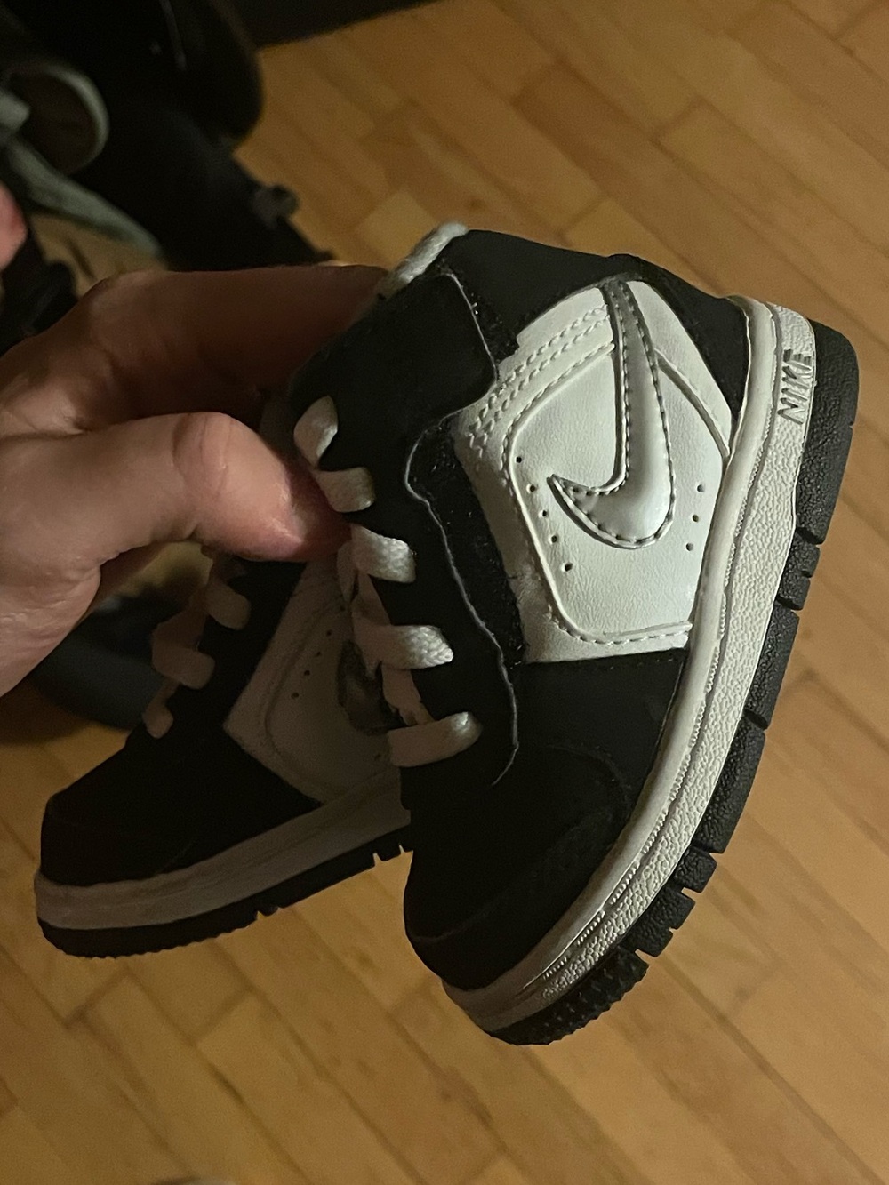 Baby high top Nikes